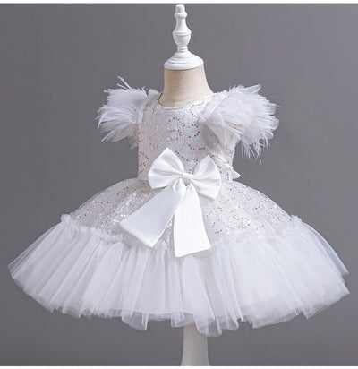 Vestido de Fiesta Infantil con Falda Tul Flores - Colección Verano - Image 19