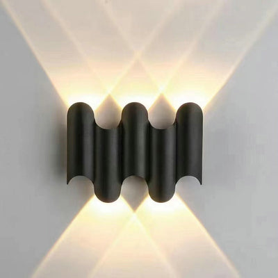 Lámpara LED Exterior Bidireccional Impermeable con Luz Ascendente y Descendente - Image 4