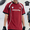 Camiseta de Hockey Secado Rápido con Diseño Patchwork