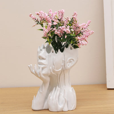 Maceta Decorativa Cabeza de Diosa en Resina - Diseño Medusa para Jardín - Image 9