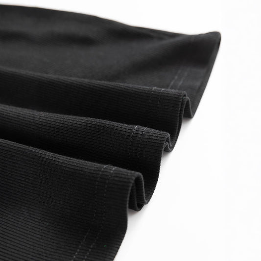Playera de Algodón para Mujer con Detalles de Malla y Volantes - Image 2