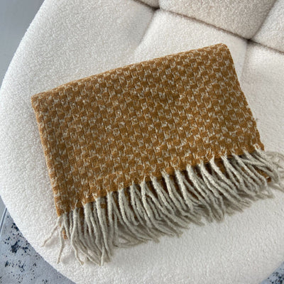 Cuello Térmico con Patrón de Borlas para Mujer - Image 8