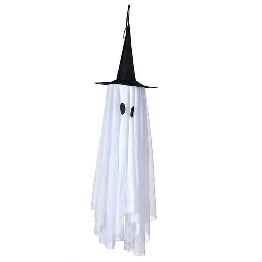 Decoración Halloween: Adornos Calabaza y Fantasmita con Sombrero - Image 4