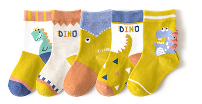 Calcetines Tubulares con Dinosaurios 3D para Niños y Niñas - Image 9