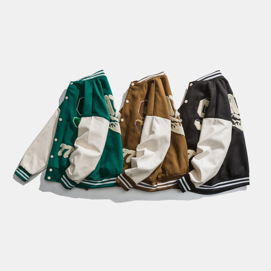 Chaquetas de Béisbol para Parejas - Uniformes Deportivos Hombre y Mujer - Image 2