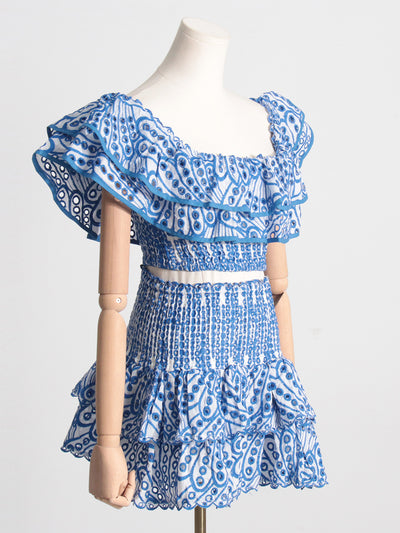 Blusa Corta de Madera Estilo Francés con Temperamento - Image 16