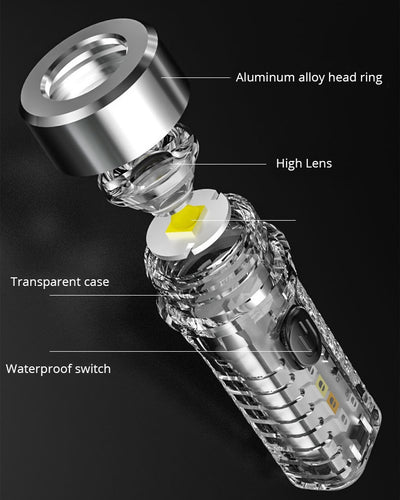 Linterna LED Portátil con Llavero - Luz Potente para Emergencias y Aventuras - Image 30