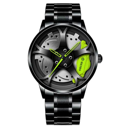 Reloj de Cuarzo Diseño Rueda Hub - Tendencia Coreana - Image 16