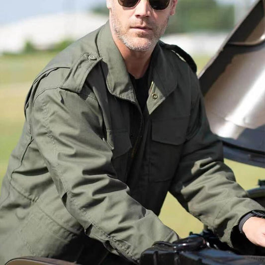 Chaqueta Acolchada Estilo Militar para Hombre - Image 2