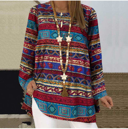 Camisa Étnica Estampada Personalizada - Image 11