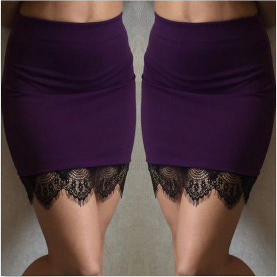 Falda Elegante de Encaje con Cierre Rápido - Image 3
