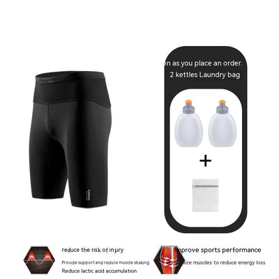 Pantalones de Compresión Deportiva de Secado Rápido - Image 4