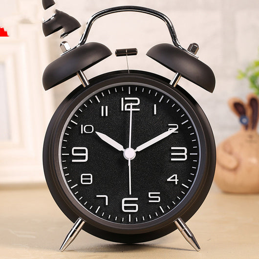 Reloj Despertador Digital 3D con Doble Campana Silencioso para Estudiantes - Image 8