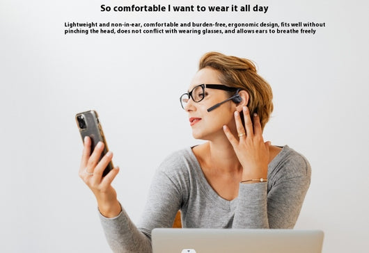 Auriculares Inalámbricos de Conducción Ósea con Micrófono de Doble Cancelación de Ruido - Image 8