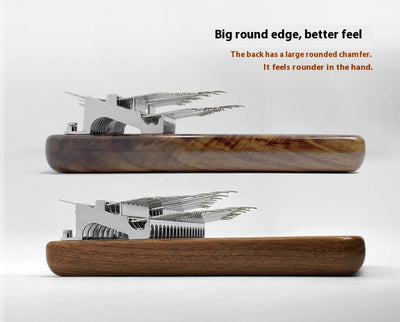 Kalimba de 34 Tonos Doble Capa en Madera de Nogal - Image 8