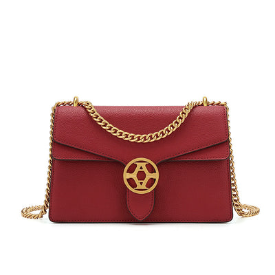 Bolso Bandolera de Moda con Cadena Dorada para Mujer - Image 2