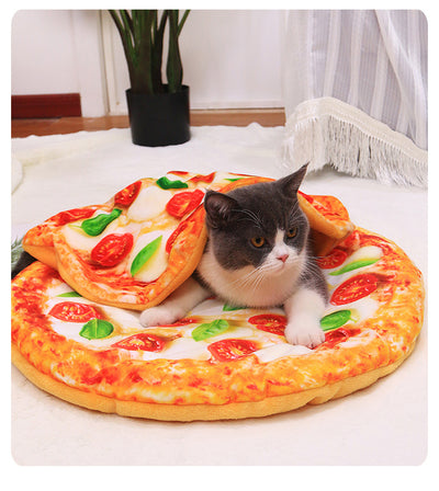 Cama Térmica 3D para Mascotas - Diseño Pizza, Aguacate y Tostada - Image 25