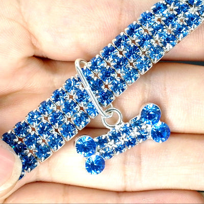 Collar de Perro con Cristales Brillantes - Accesorios Elegantes para Mascotas Pequeñas - Image 7