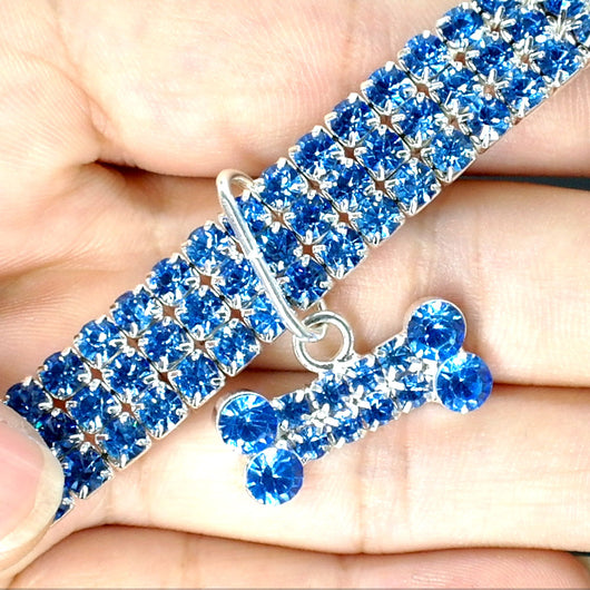 Collar de Perro con Cristales Brillantes - Accesorios Elegantes para Mascotas Pequeñas - Image 7