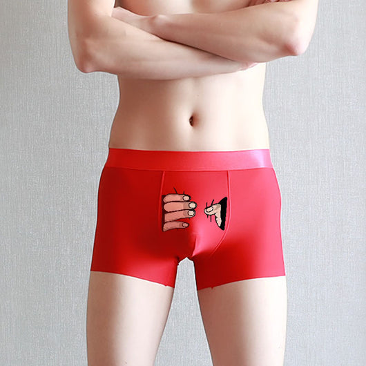 Bóxers para Hombre de Seda de Hielo para Verano - Estilo Simple y Creativo - Image 29