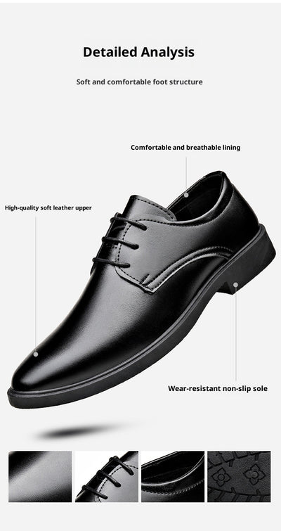 Zapatos de Cuero Casual-Formal Estilo Británico para Jóvenes - Image 11