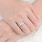 Anillo de Diamante Moissanita para Hombre - Diseño Moderno