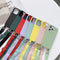 Funda Crossbody con Cordón de Silicona Líquida para Celular