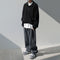 Polo Tejido Hombre Estilo Coreano Oversize
