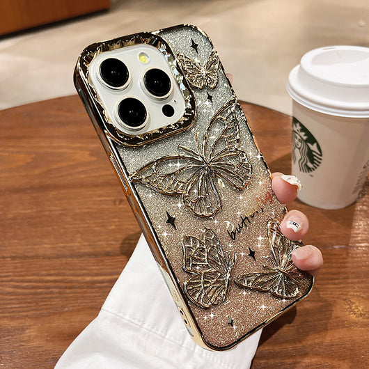 Funda Mariposa Glitter Brillo Antiimpacto - Image 7