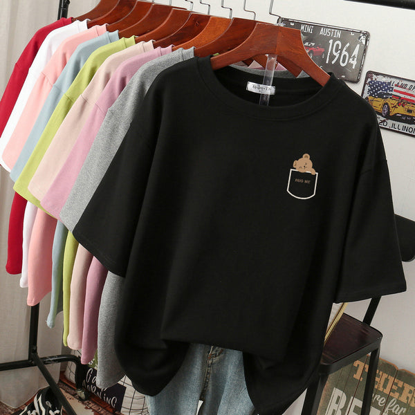 Blusa Cómoda de Algodón Puro para Mujer - Talla Grande