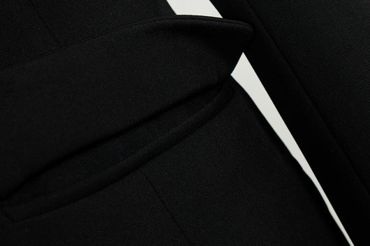 Abrigo Slim Fit con Cadena Diamante para Mujer - Image 12