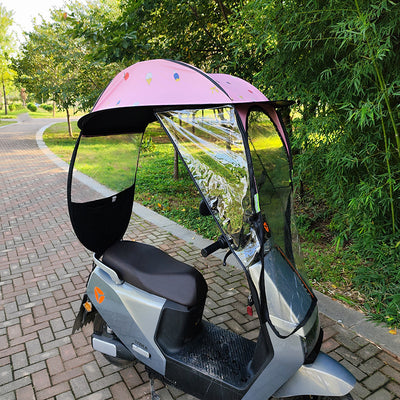 Toldo Protector Solar para Batería de Auto y Moto - Universal Cuatro Estaciones - Image 3