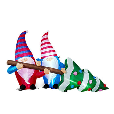 Adorno Navideño Inflable de 2.1m - Decoración Gigante para Exterior - Image 4