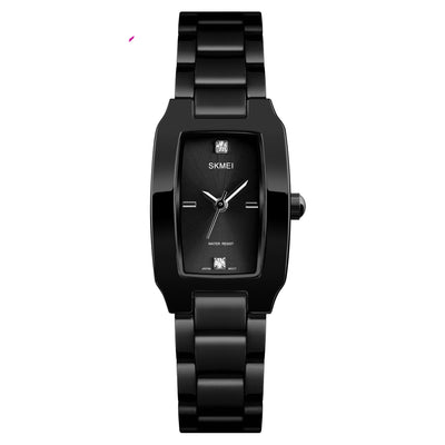 Reloj Elegante para Mujer con Diamantes y Correa de Acero Dorado - Image 10