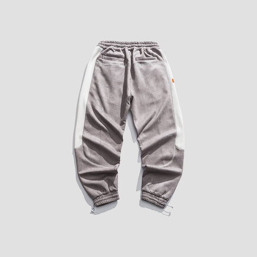 Pantalones Deportivos Hong Kong con Costuras Contrastadas y Tiras Ajustables - Image 3