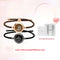 Love Oath Couple Bracelet Vibration Negro And Golden Estilo