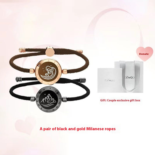 Pulsera de Pareja Promesa de Amor con Vibración - Image 2