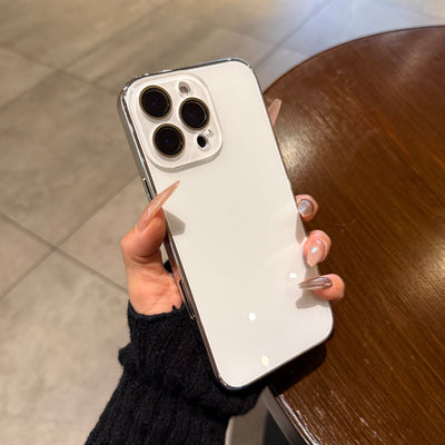 Funda para Teléfono con Cristal Templado Electrochapado y Efecto Hielo - Image 7