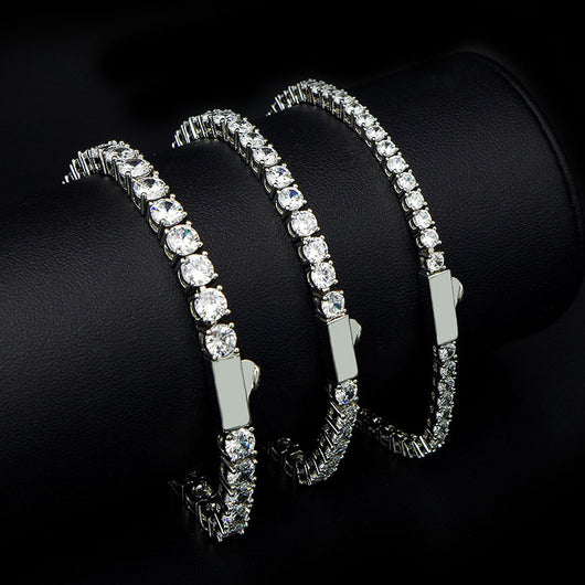 Pulsera Hip Hop con Rhinestones Brillantes - Joyería de Moda Urbana - Image 3