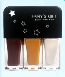 Set de Esmaltes de Uñas Sin Horno 3 en 1 con Lentejuelas Desprendibles - Image 36