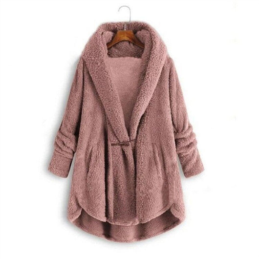 Chaqueta Casual con Capucha y Botones de Cuerno - Abrigo de Felpa Premium - Image 7