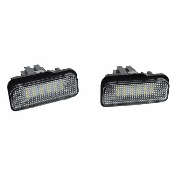 Luces LED Minimalistas para Placas de Matrícula