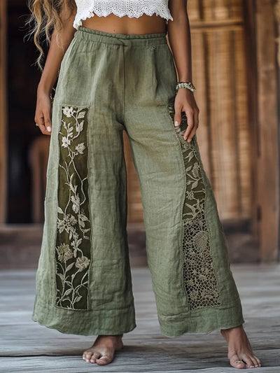 Pantalones Casuales Holgados con Estampado Digital para Hombre - Image 7