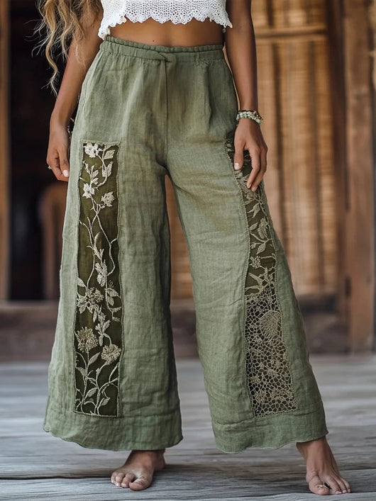 Pantalones Casuales Holgados con Estampado Digital para Hombre - Image 7