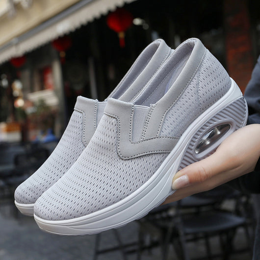 Zapatillas Deportivas Casuales para Mujer Flying Weaving con Suela Suave y Transpirable - Image 8