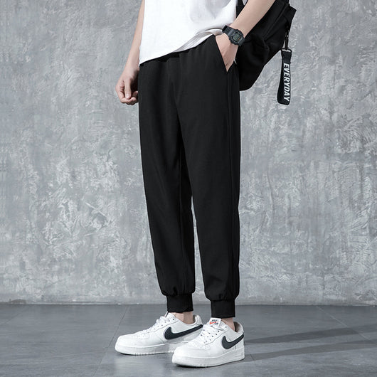 Pantalones Deportivos Hombre Rectos Sueltos y Secado Rápido - Image 3