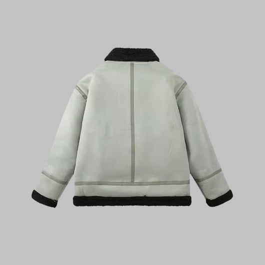 Abrigo de Algodón con Cuello de Piel Sintética - Image 8