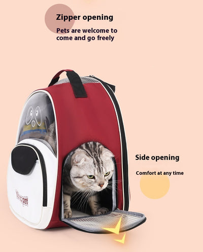 Mochila Transportín para Gatos de Tela Oxford Respirable Gran Capacidad - Image 22