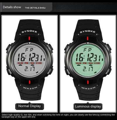 Reloj Deportivo Inteligente Pantalla Grande Resistente al Agua para Montaña y Aventura - Image 16