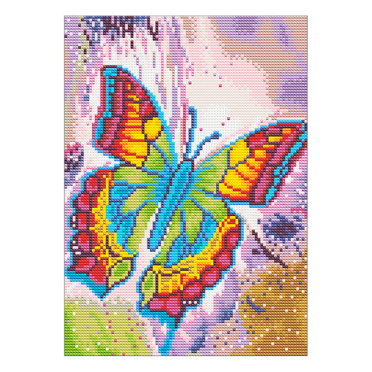 Cuadro Decorativo Paisaje Diamante Pastel - Image 4